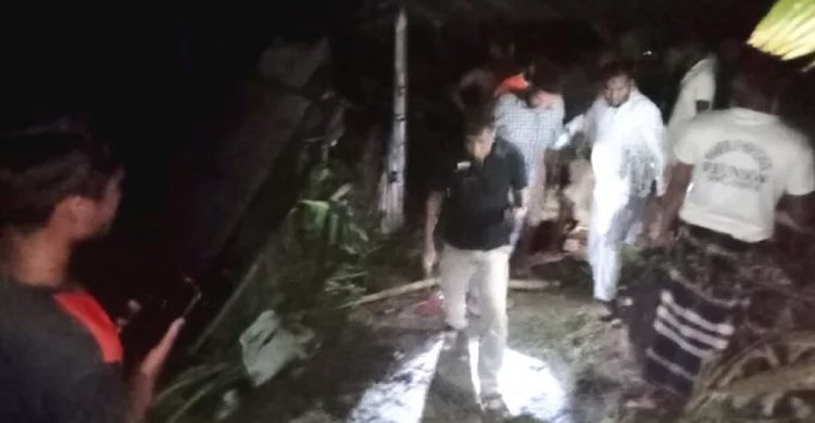 নাটোরে টিনের ঘরে আগুনে পুড়ে মা-মেয়ের মৃত্যু
