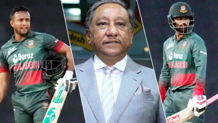 সাকিব-তামিমের সম্পর্ক নিয়ে পাপনের মন্তব্যে নাখোশ সাকিব