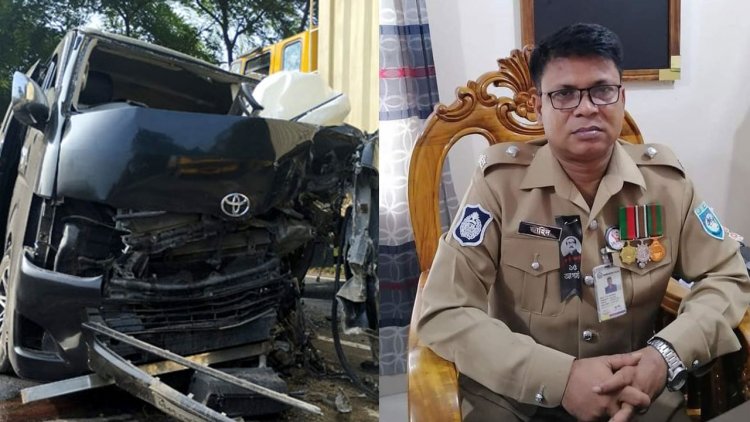 বান্দরবানে ঘুরতে যাওয়ার সময় সড়ক দুর্ঘটনায় সাবেক ওসি নিহত