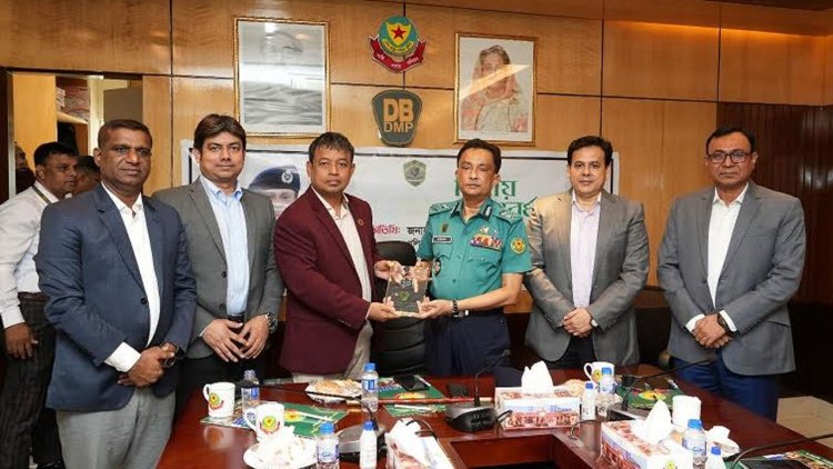 ডিএমপি কমিশনারকে বিদায় জানালো ডিবি ও সিটিটিসি