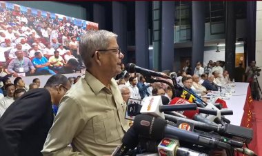 কাদেরের উদ্দেশে মির্জা ফখরুল-দিল্লি কি বলেছে জোর করে নির্বাচন করতে? 