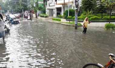৩৩ মিলিমিটার বৃষ্টিতে চট্টগ্রামে জলাবদ্ধতা