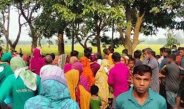 শিশুটির দেহ পড়েছিল ধানখেতে, মাথা খুঁজছে পুলিশ