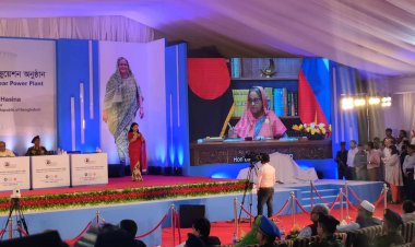 ইউরেনিয়াম হস্তান্তর অনুষ্ঠানে ভার্চুয়ালি যুক্ত হলেন হাসিনা-পুতিন