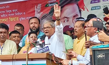 হাসিনা থাকলে নির্বাচন সুষ্ঠু হবে না, এবার যেতে হবে: মির্জা ফখরুল
