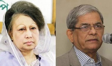 খালেদা জিয়াকে হাসপাতালে দেখতে গেলেন মির্জা ফখরুল