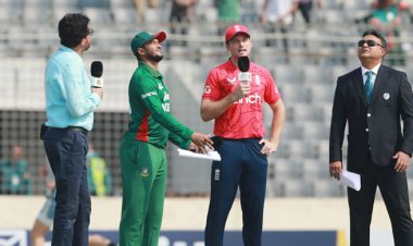 টস জিতে ইংল্যান্ডকে ব্যাটিংয়ে পাঠালো বাংলাদেশ