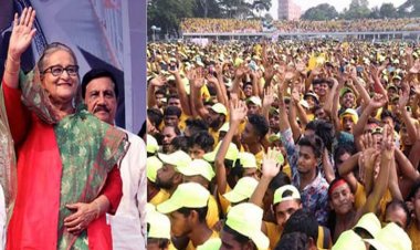 আরেকবার নৌকায় ভোট চাইলেন প্রধানমন্ত্রী