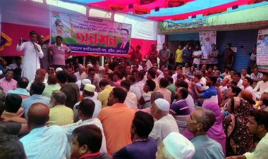 কুষ্টিয়ায় বিএনপির অনশন