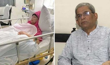 খালেদা জিয়াকে দেখতে হাসপাতালে গেলেন ফখরুল