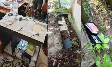 পোষা কুকুরকে হত্যা করে ইউনিয়ন পরিষদ ভবনে চুরি