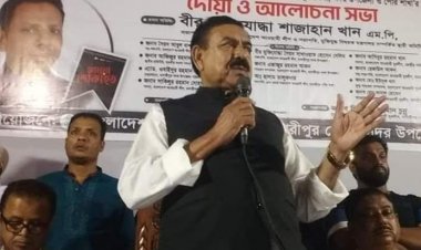 আ.লীগ সন্ত্রাসের বাবা হলে বিএনপি সন্ত্রাসের দাদা: শাজাহান খান