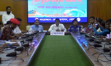 ঘূর্ণিঝড় ‘হামুন’ মোকাবিলায় ভোলায় প্রস্তুত ৭৪৩ সাইক্লোন সেন্টার