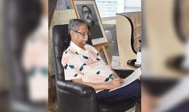 হোটেল থেকে দাপ্তরিক কার্যক্রম করছেন রাষ্ট্রপতি