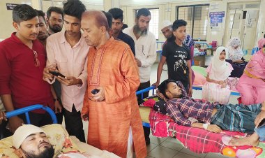 শান্তি সমাবেশে পৌর‌ শ্রমিক লীগের সাধারণ সম্পাদককে কুপিয়ে জখম