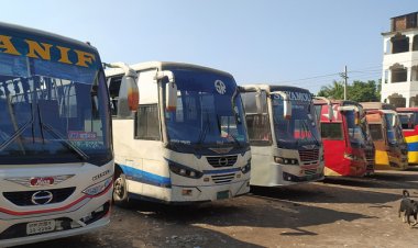 অবরোধ: রংপুরে বাস বন্ধ, ট্রেন চলাচল স্বাভাবিক