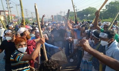 নারায়ণগঞ্জে পুলিশ-আওয়ামী লীগের সঙ্গে বিএনপি'র সংঘর্ষ, আহত ৫০