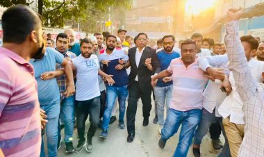 অবরোধে রাজধানীতে বিএনপির বিভিন্ন জোনে নেতাকর্মীদের বিক্ষোভ 