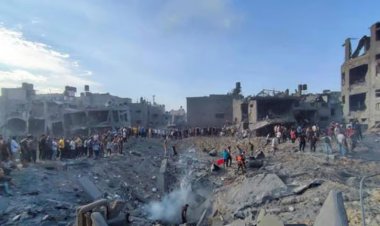 গাজার জাবালিয়া শরণার্থী ক্যাম্পে বোমা হামলায় নিহত অর্ধশত