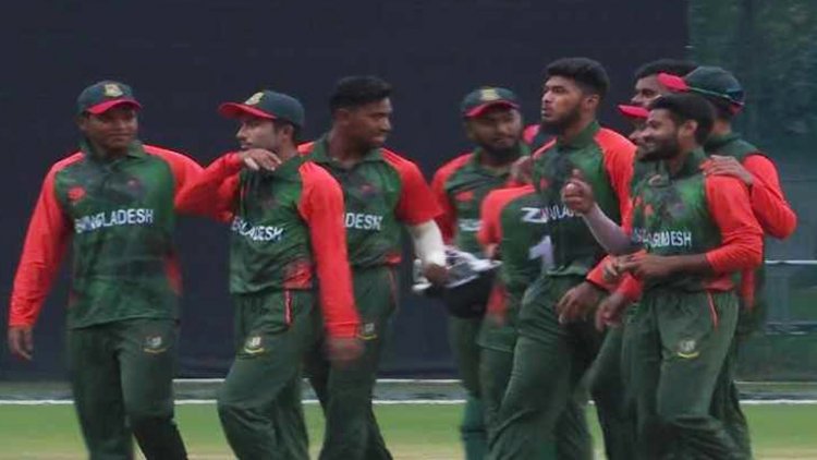 এশিয়ান গেমস ক্রিকেটে শ্বাসরুদ্ধকর জয়ে সেমিফাইনালে বাংলাদেশ