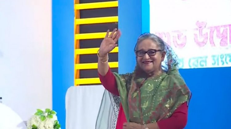 মাওয়ায় সুধী সমাবেশে প্রধানমন্ত্রী