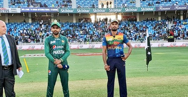 পাকিস্তানের বিপক্ষে টস জিতে ব্যাটিংয়ে শ্রীলঙ্কা