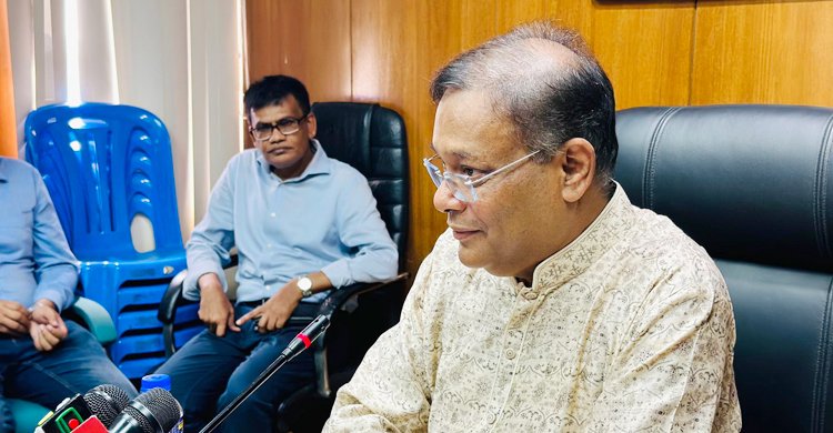 ফিলিস্তিন ইস্যুতে তথ্যমন্ত্রী একটি বৃহৎ শক্তি নাখোশ হতে পারে সেজন্য বিএনপি নিশ্চুপ