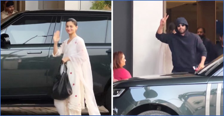 রণবীরকে নিয়ে ‘জাতীয় পুরস্কার’ আনতে গেলেন আলিয়া