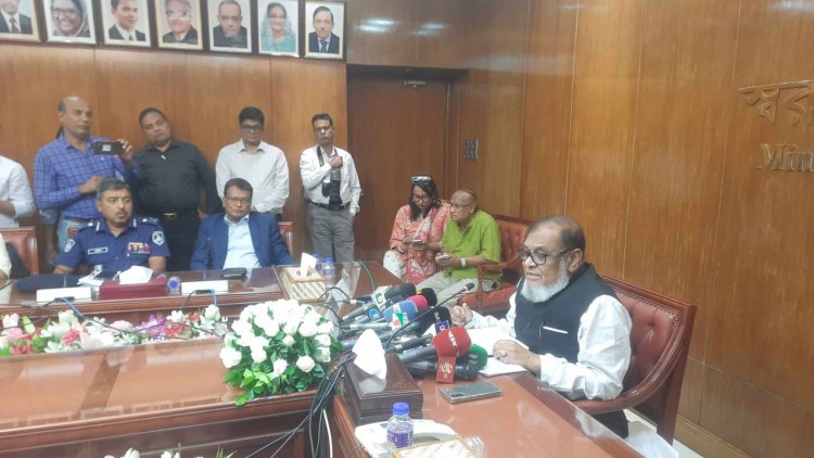 চাকরিরতদের যেকোনো সময় মাদক শনাক্তকরণ টেস্ট: মুক্তিযুদ্ধবিষয়ক মন্ত্রী