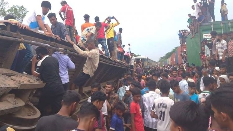 ভৈরবে ট্রেন দুর্ঘটনায় আহত একজনের মৃত্যু, নিহত বেড়ে ১৮