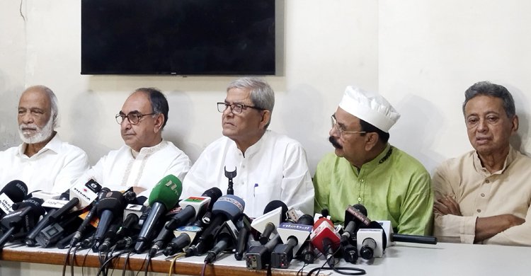 সমাবেশ নয়াপল্টনে, বাধা দিলে সরকারকে দায় নিতে হবে: ফখরুল