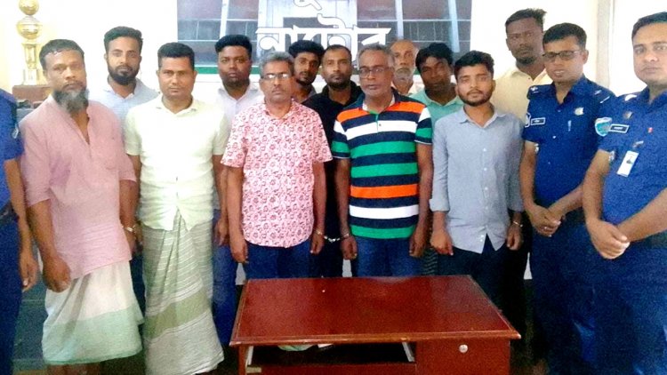 নাটোরে বিএনপি-জামায়াতের ৩৭ নেতাকর্মী আটক