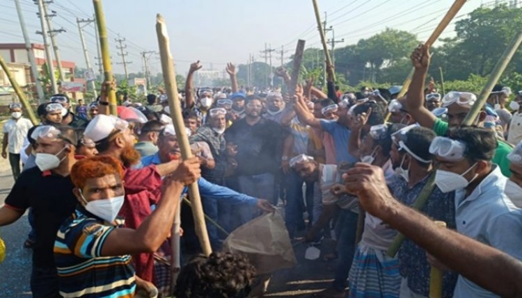 নারায়ণগঞ্জে পুলিশ-আওয়ামী লীগের সঙ্গে বিএনপি'র সংঘর্ষ, আহত ৫০