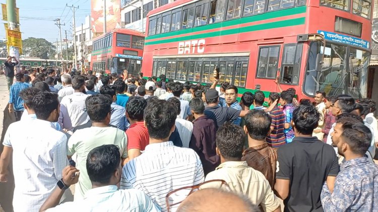 ময়মনসিংহে বিএনপির নেতাকর্মীদের সঙ্গে পুলিশের পাল্টাপাল্টি ধাওয়া