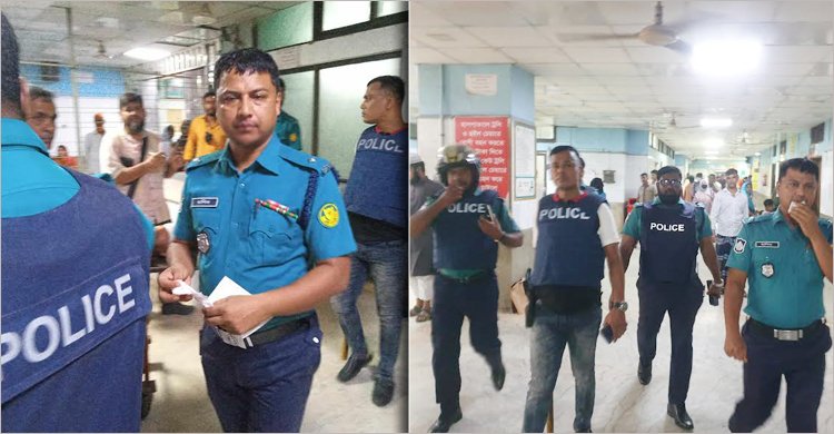 চাঁনখারপুলে অবরোধকারীদের হামলায় ২ ওসিসহ ৩ পুলিশ কর্মকর্তা আহত