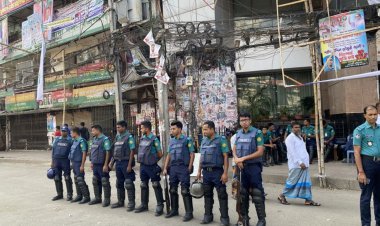বিএনপির কার্যালয়ে ঝুলছে তালা, অবস্থান পুলিশের
