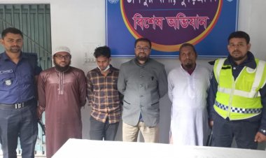 কুড়িগ্রামে বিএন‌পি-জামায়া‌তের ৬ নেতাকর্মী গ্রেপ্তার