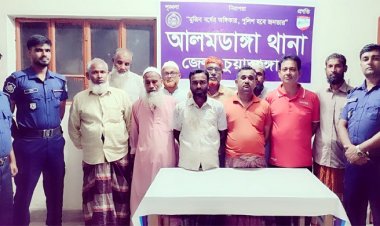  চুয়াডাঙ্গায় বিএনপি-জামায়াতের ১০ নেতাকর্মী গ্রেফতার