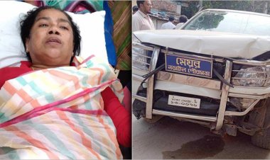 সড়ক দুর্ঘটনায় আহত মেয়র আঞ্জুমান আরা, চালক নিহত