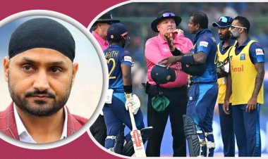 ‘এটি ক্রিকেট, তামাশা নয়’ ম্যাথিউজের আউট প্রসঙ্গে হরভজন