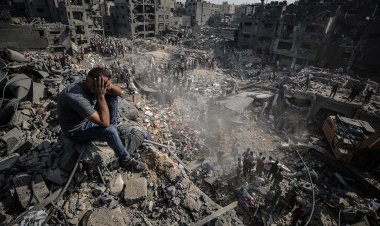 গাজায় ২৪ ঘণ্টায় ৫৮৪ ফিলিস্তিনির মৃত্যু