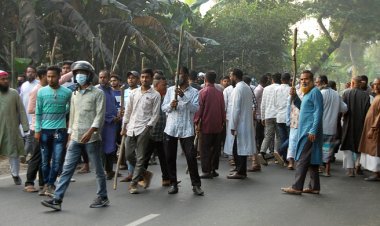 পুলিশের ছররা গুলির অভিযোগ, জামায়াতের ১০ নেতাকর্মী আহত