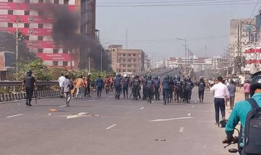 গাজীপুরে পোশাক শ্রমিকদের বিক্ষোভে পুলিশের গুলি, নিহত ১