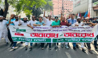 দেশের জনগণকেই আওয়ামী লীগ প্রধান প্রতিপক্ষ মনে করে: ১২ দলীয় জোট 