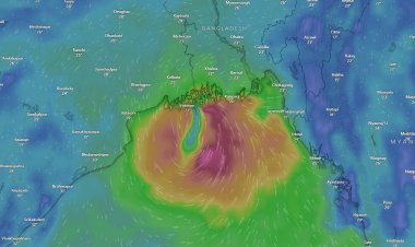 আরও এগিয়েছে মিধিলি, পায়রা-মোংলায় ৭ নম্বর বিপদ সংকেত