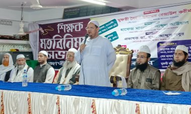 দেশের শিক্ষাব্যবস্থা নিয়ে গভীর ষড়যন্ত্র চলছে : চরমোনাই পীর