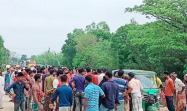 ট্রাকের ধাক্কায় প্রাণ গেল ৪ বছরের শিশুর