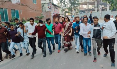 নিপুণের নেতৃত্বে রাজধানীতে অবরোধ সমর্থনে বিএনপির মিছিল 