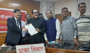 মনোনয়ন ফরম জমা দিলেন জাতীয় পার্টির বাবলা