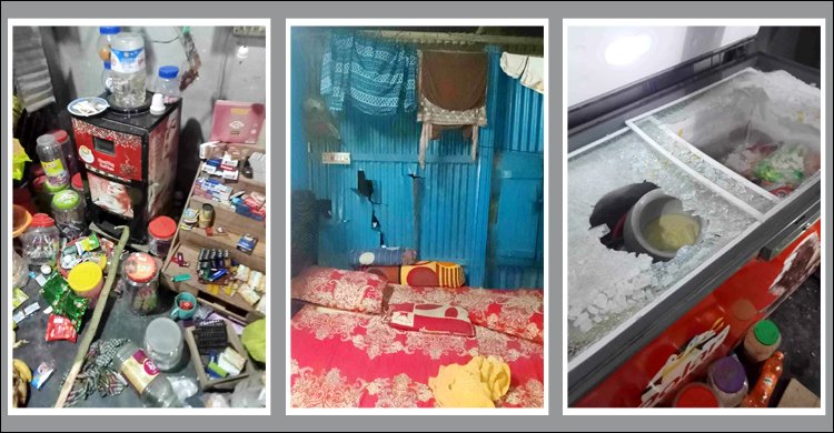নারায়ণগঞ্জে বিএনপির নেতাকর্মীদের বাড়িতে হামলা-ভাঙচুর